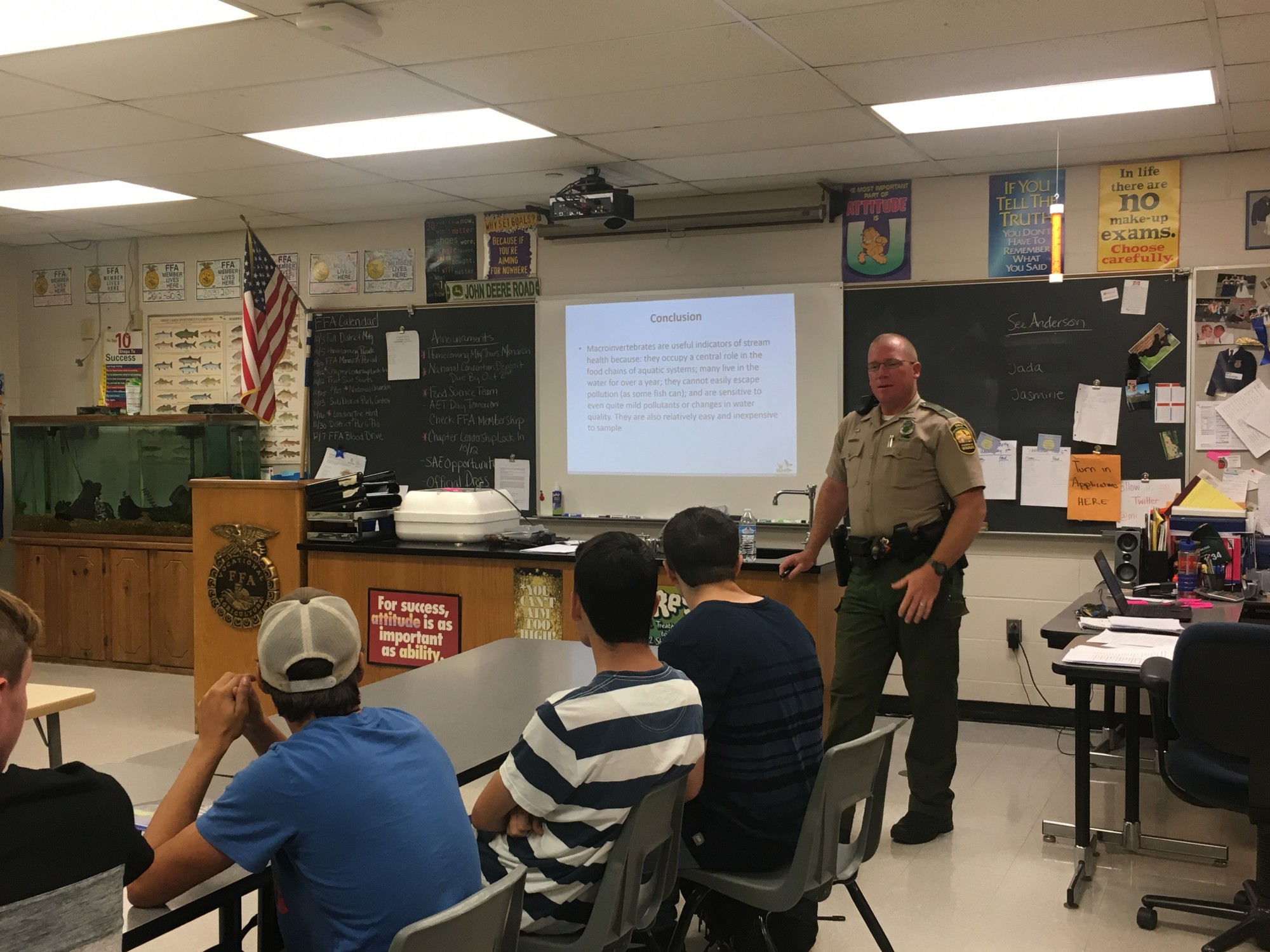 Wildlife and Fisheries Management with the Union County Game Warden